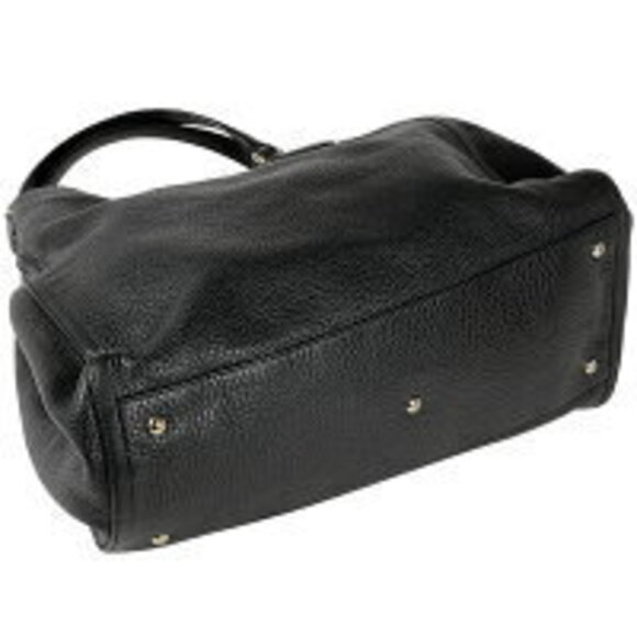 Gucci Soho Shoulder Bag Tote Interlocking GG Leather Black - Picture 2 of 6